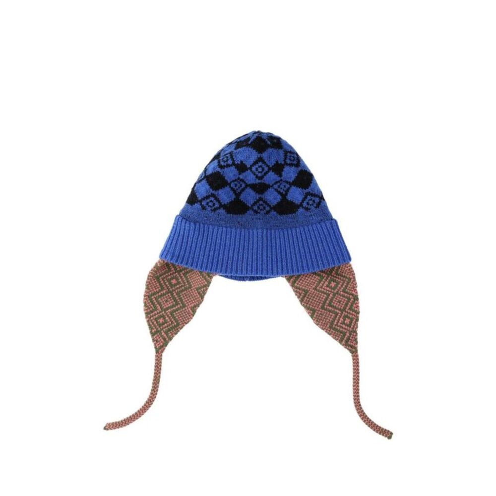 Dries Van Noten Men Marvin Jacquard Wool Beanie